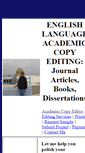 Mobile Screenshot of academiccopyeditor.com