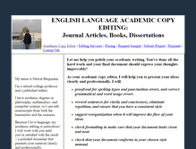 Tablet Screenshot of academiccopyeditor.com